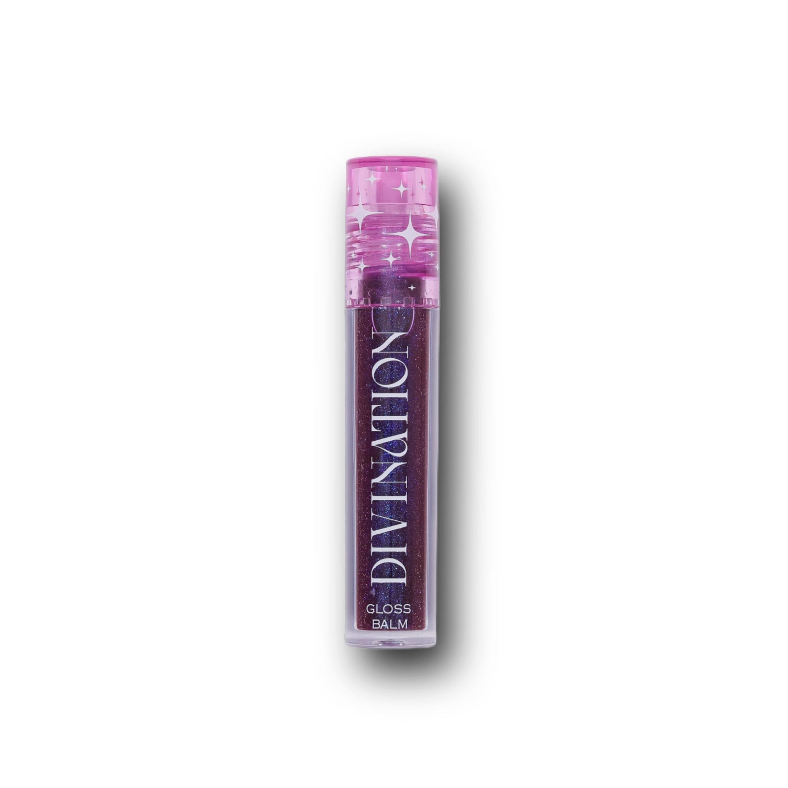 Burkana Divination Gloss Balm – Betrayal Purple Sparkle