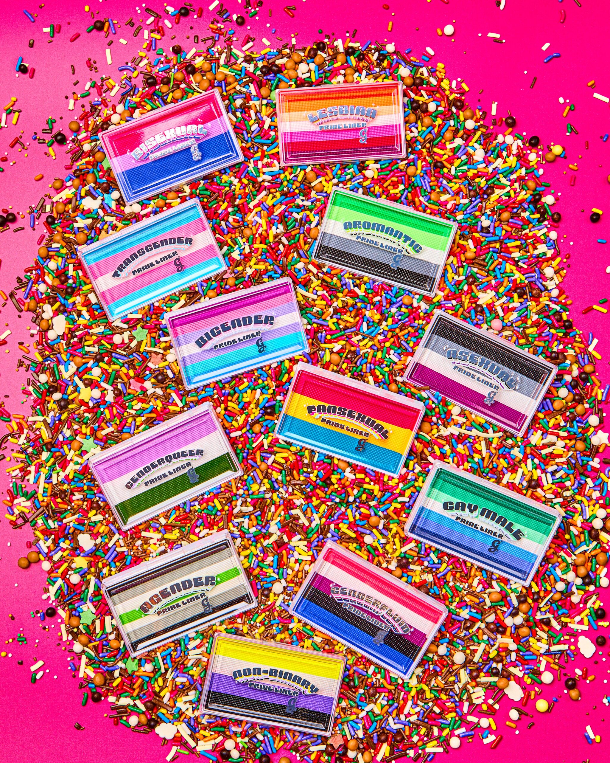 Burkana Pride Liner Full Bundle – Water-Activated Eyeliner Set