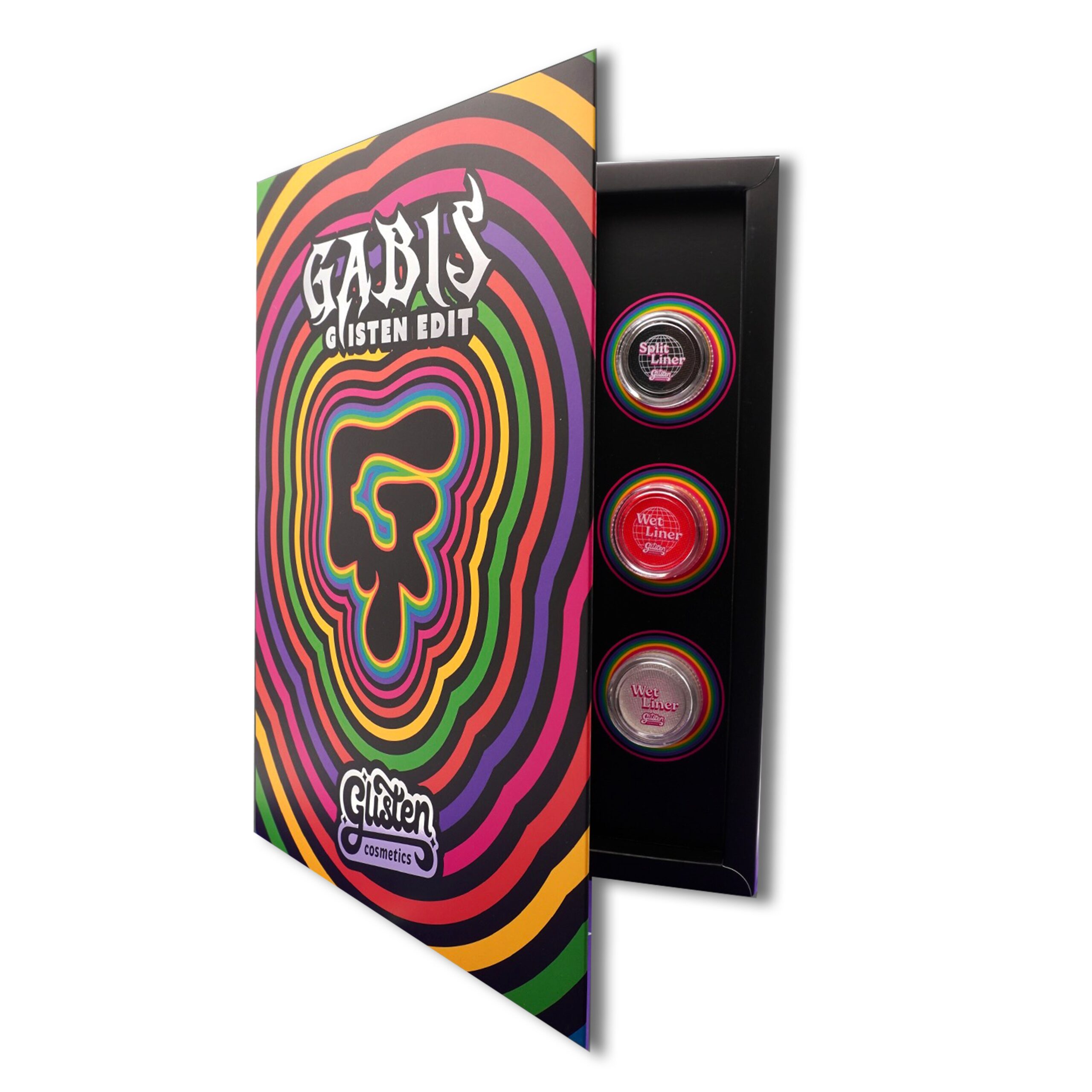 Burkana Glisten Edit Wet Liner & Brush Set