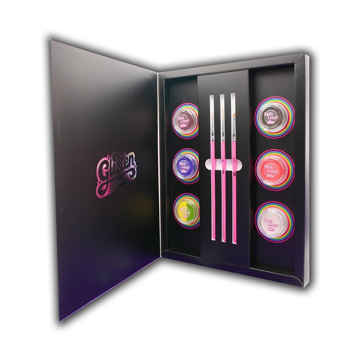 Burkana Glisten Edit Wet Liner & Brush Set - Image 3