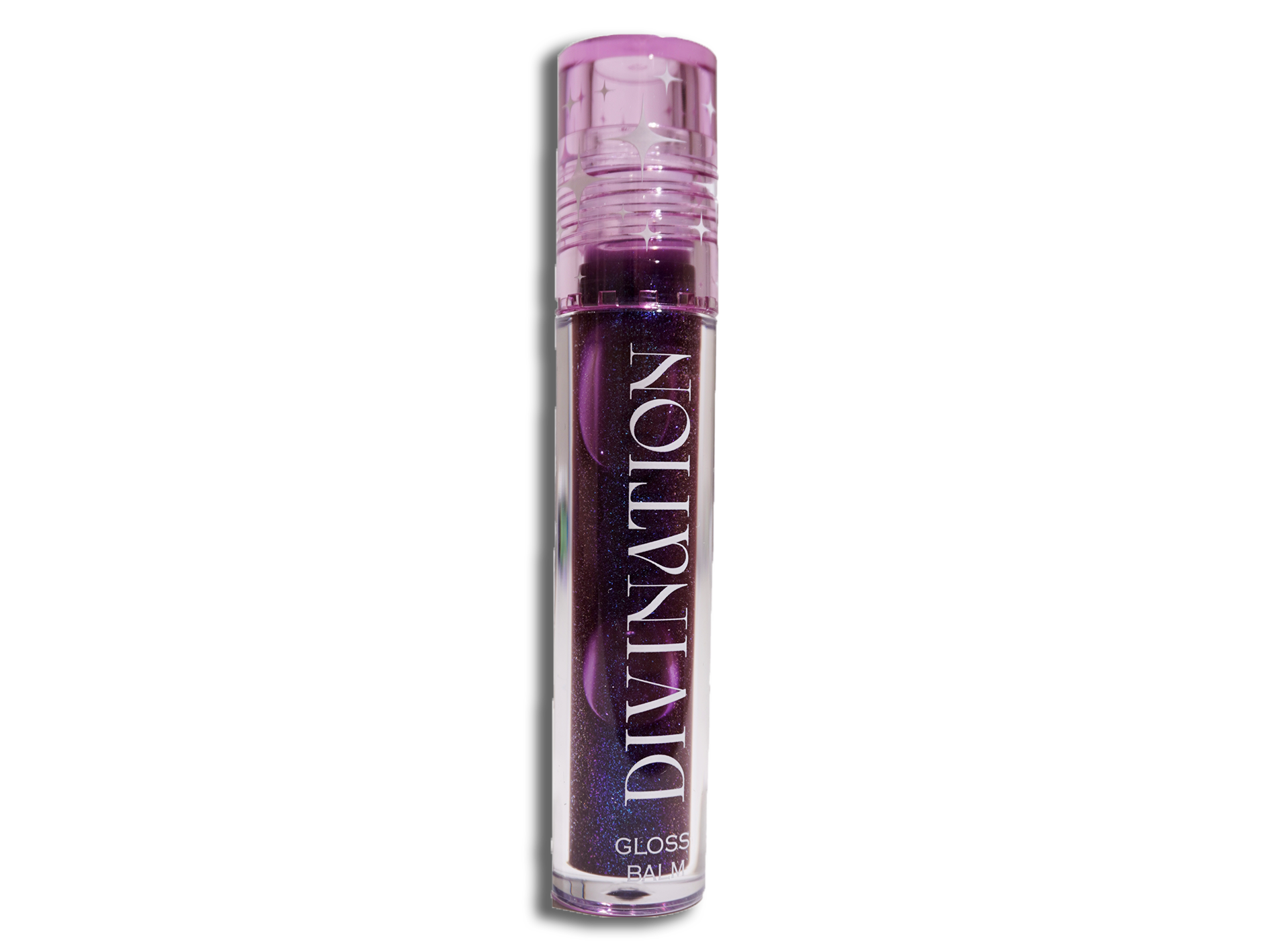 Burkana Divination Gloss Balm – Betrayal Purple Sparkle - Image 2